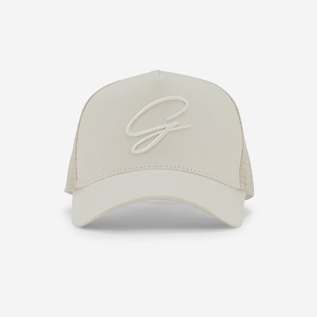 Thick embroidered G Cap