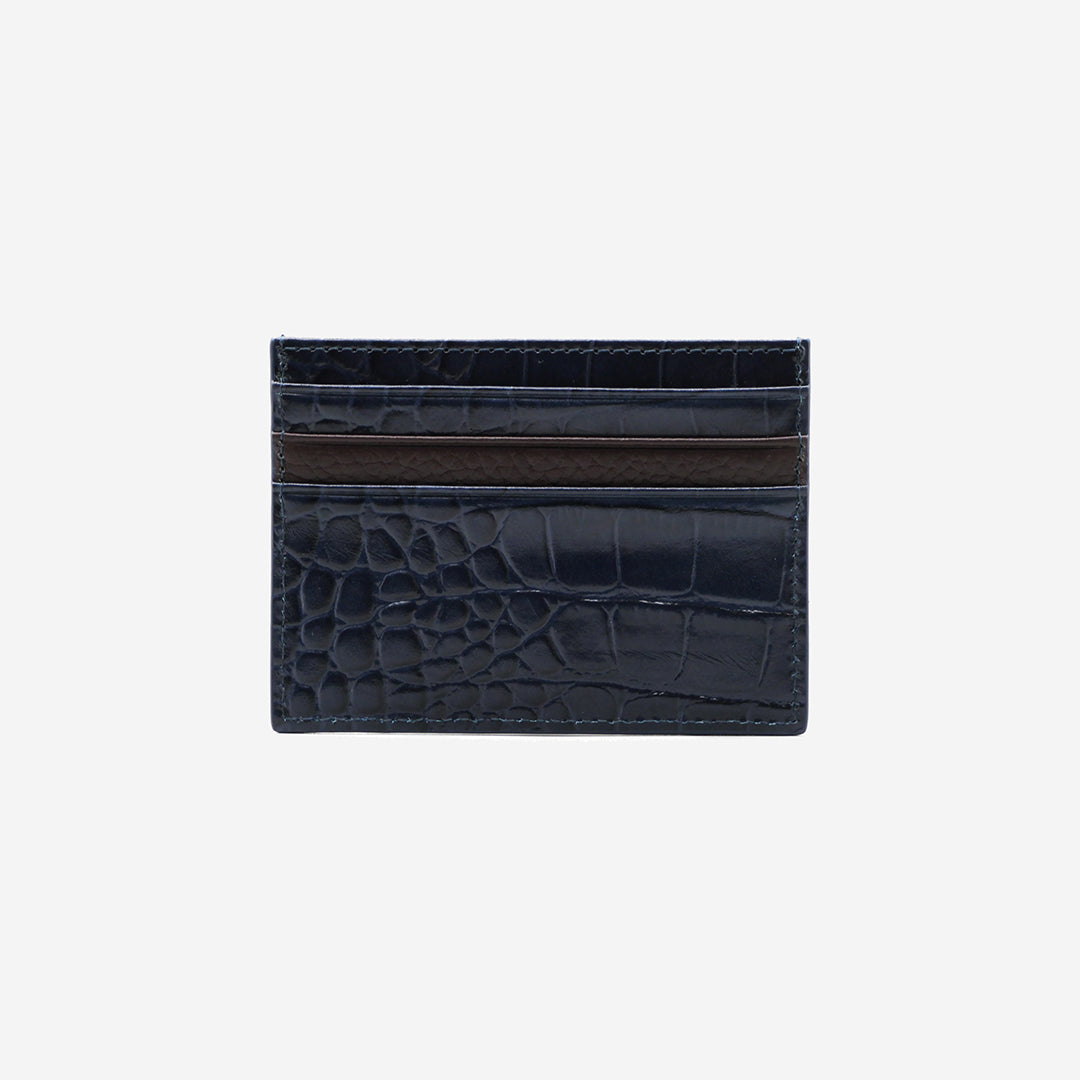 Genuine Gator Leather Slim Card Case