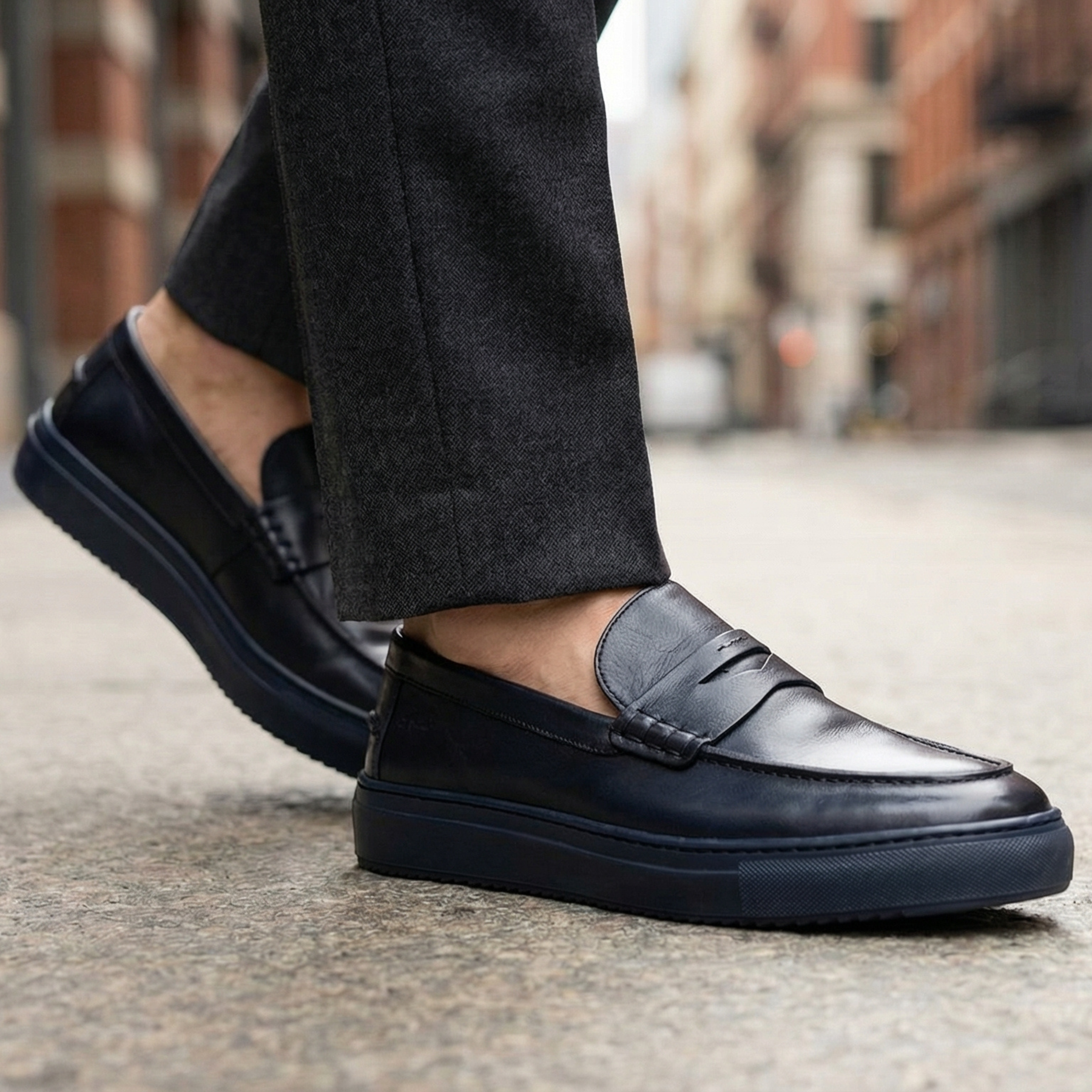 22's Penny Leather Low Top