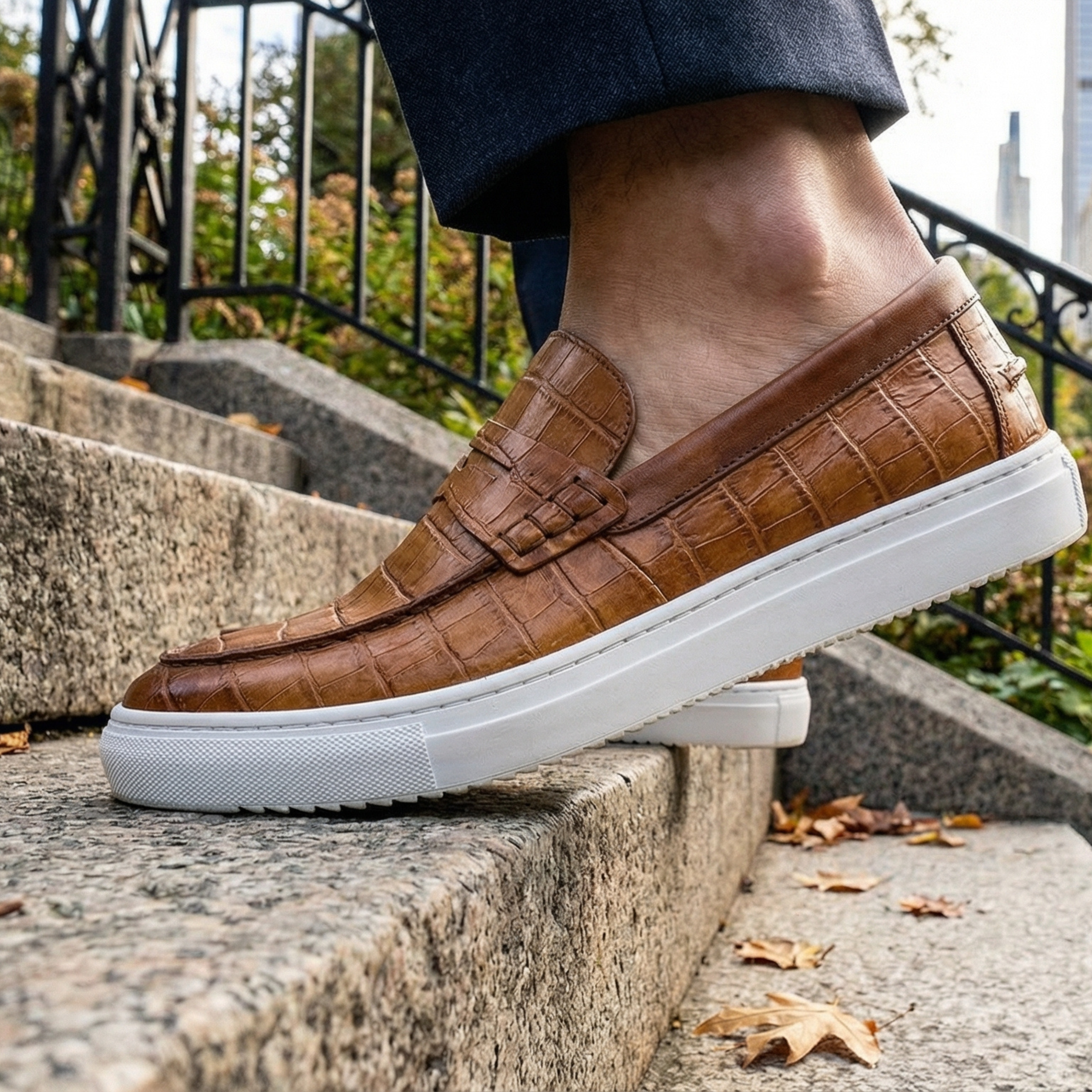 22's Penny Leather Low Top