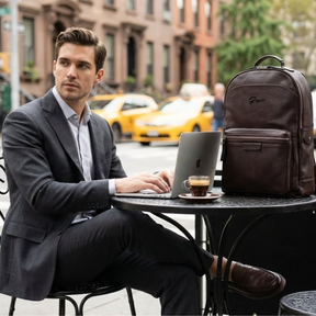 22 Core Premium Leather Backpack