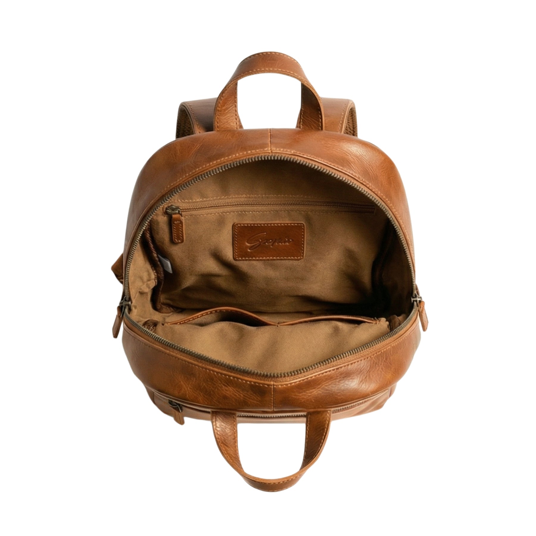 12 Premium Leather Backpack