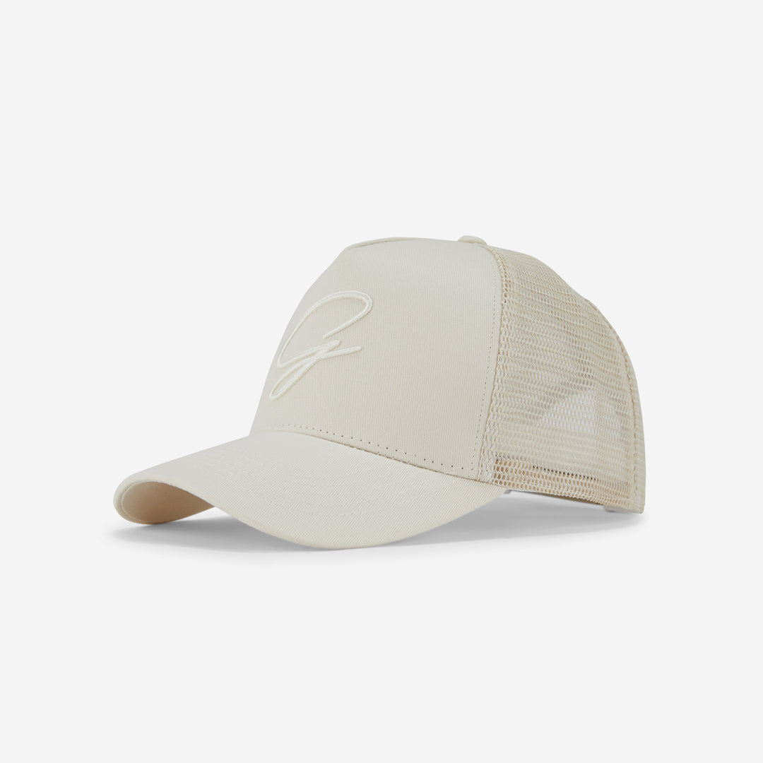 Thick embroidered G Cap