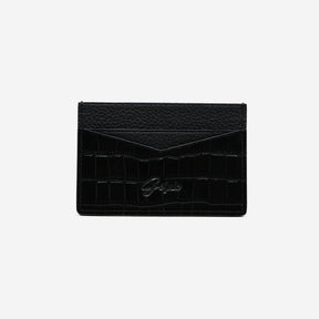 Genuine Croc Leather Slim Card Case
