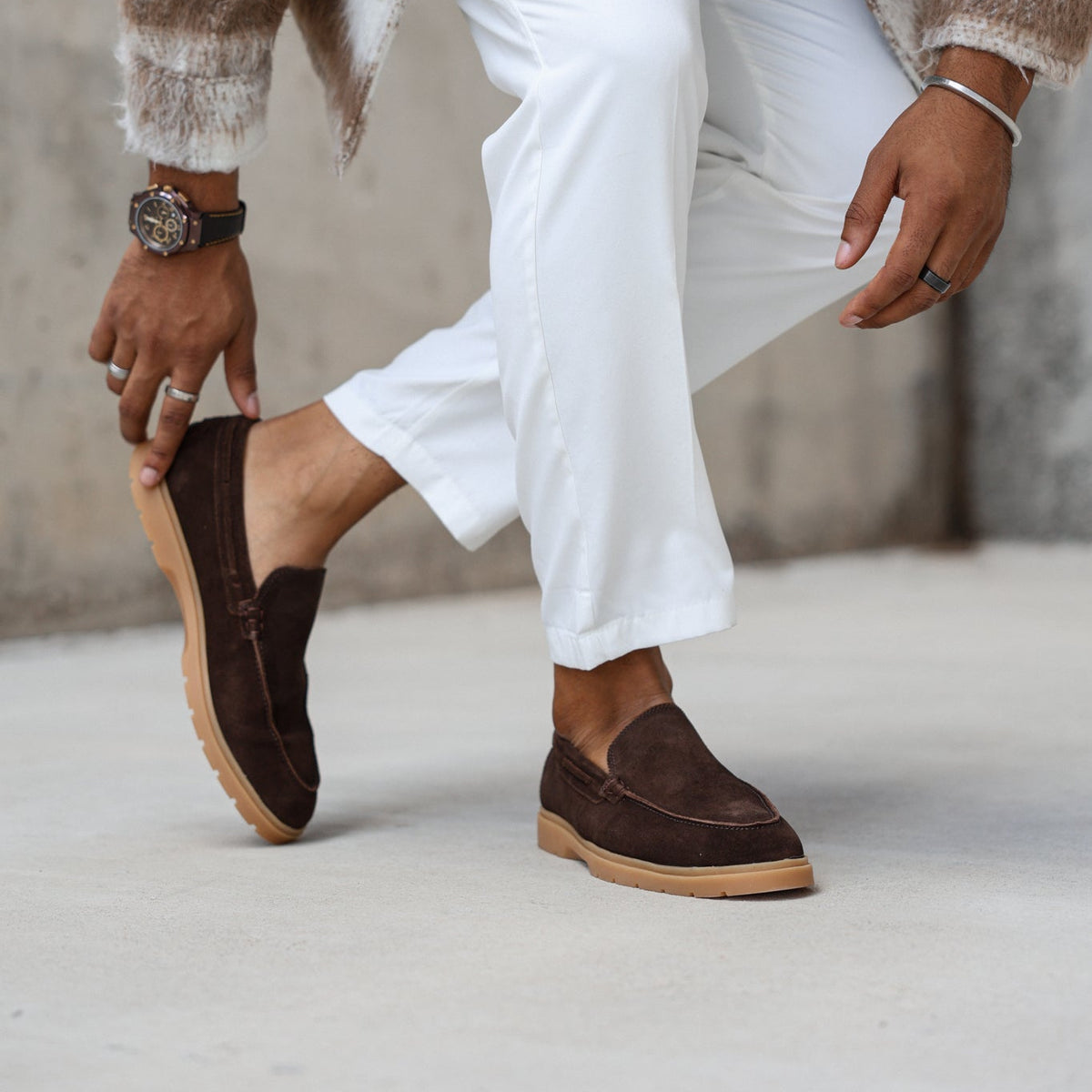 #color_cafe Suede Beige