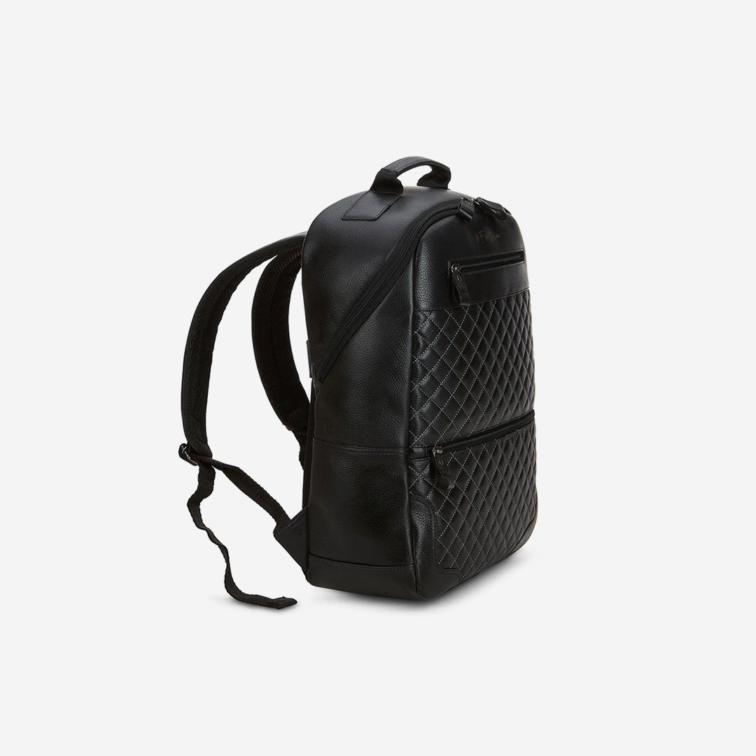 52's Luxury Quilted Garda Leather Backpack